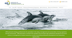 Desktop Screenshot of professionalbiology.com